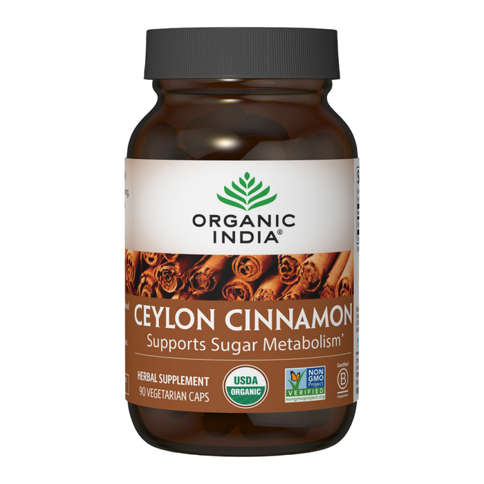 Ceylon Cinnamon 90 Capsules by Organic India