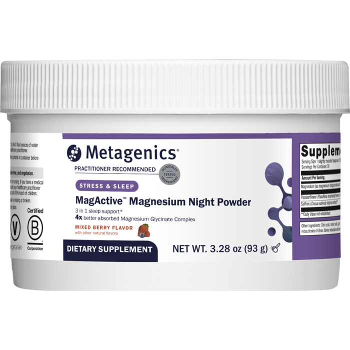 Metagenics, MagActive Magnesium Night Powder 93 g