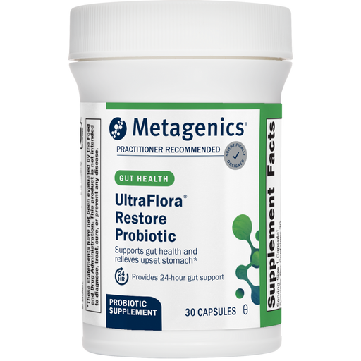 Metagenics, UltraFlora Restore Probiotic 30 Capsules