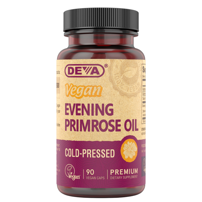 Vegan Evening Primrose Oil 90 Capsules by Deva Nutrition