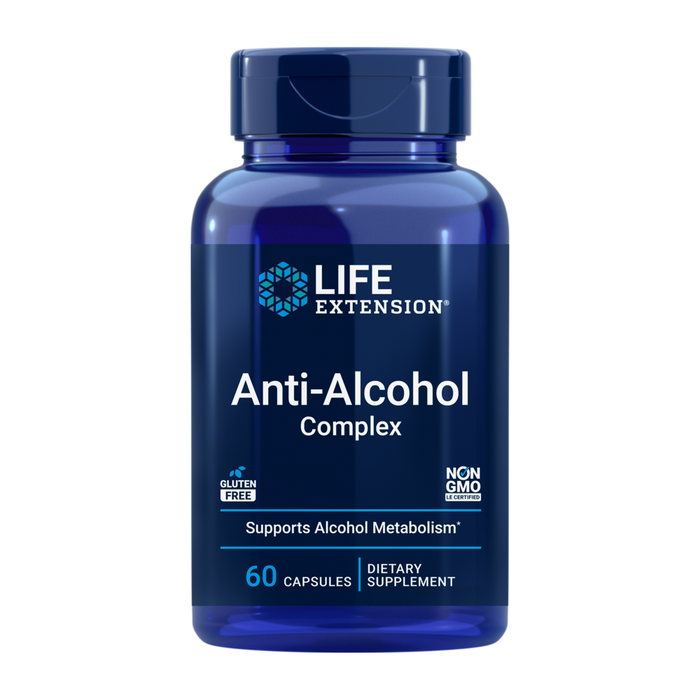 Life Extension, Anti-Alcohol Complex 60 capsules