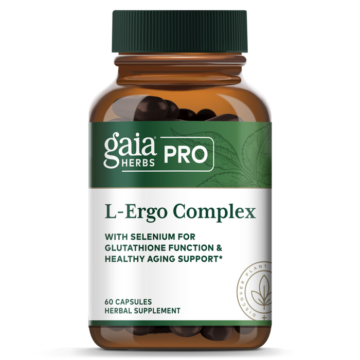 Gaia Herbs PRO, L-Ergo Complex 60 capsules
