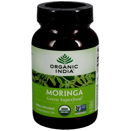 Organic India Moringa Green Superfood, 90 capsules
