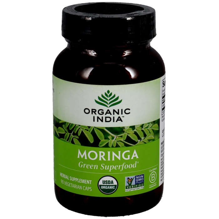 Organic India Moringa Green Superfood, 90 capsules