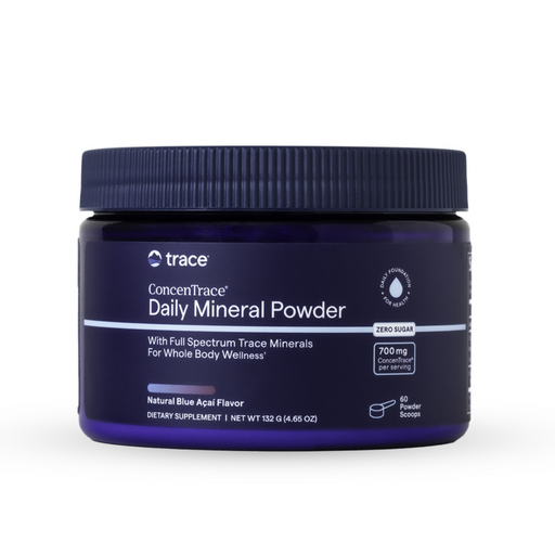 Trace Minerals Research, ConcenTrace Daily Mineral Powder Blue Acai
