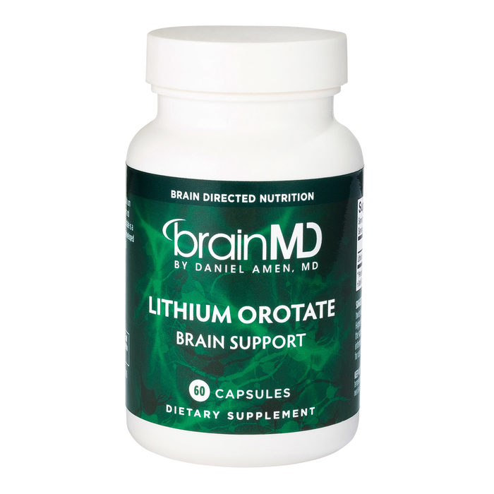 BrainMD, Lithium Orotate 60 caps