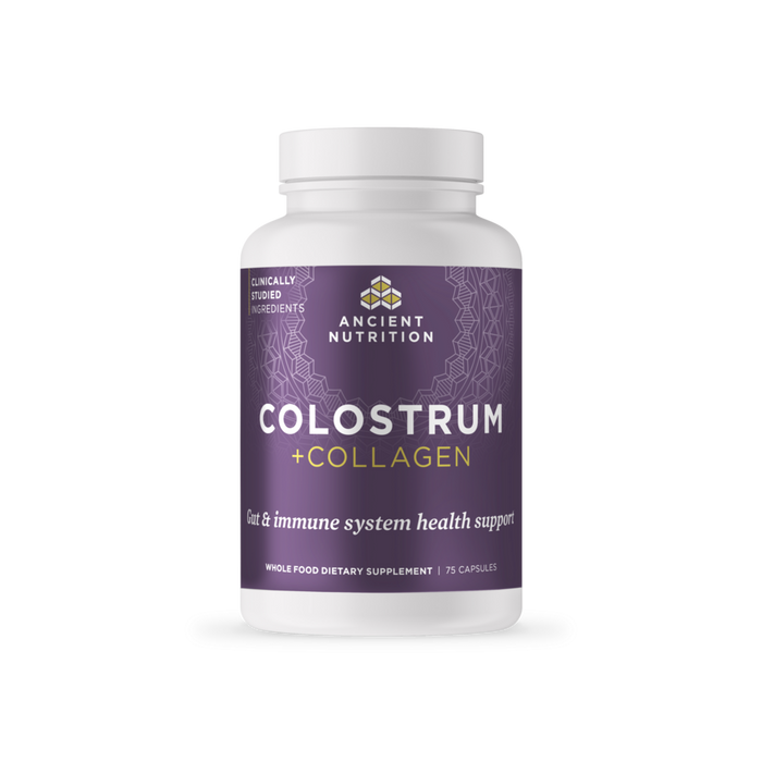 Ancient Nutrition, Colostrum + Collagen 75 caps