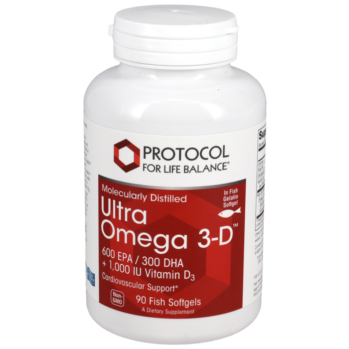 Protocol For Life Balance, Ultra Omega 3-D 90 gels