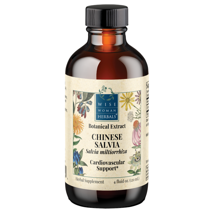 Wise Woman Herbals, Chinese Salvia (Salvia miltiorrhiza) 4 oz