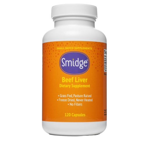 midge Grass-Fed Beef Liver Capsules 120ct – Protein & Vitamin A Supplement
