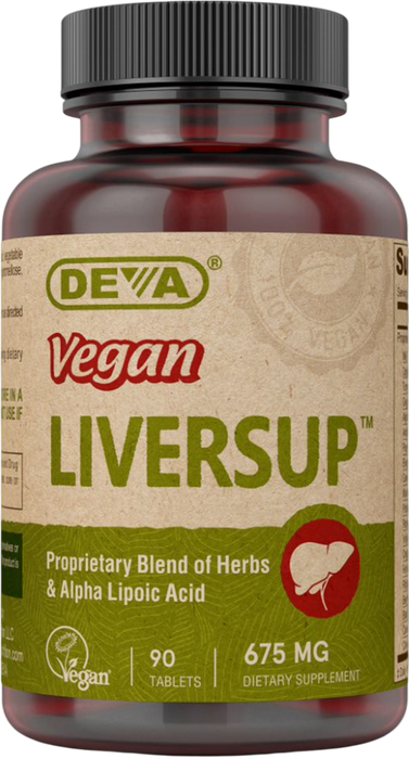 Vegan Liver Supplement 90 Tablets by Deva Nutrition