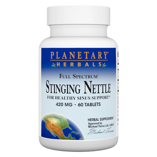 Planetary Herbals, Full Spectrum Stinging Nettles 60 tabs