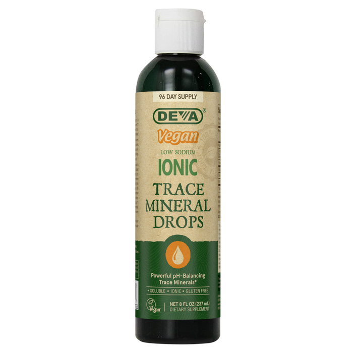 Vegan Ionic Trace Mineral Drops 8 fl oz by Deva Nutrition