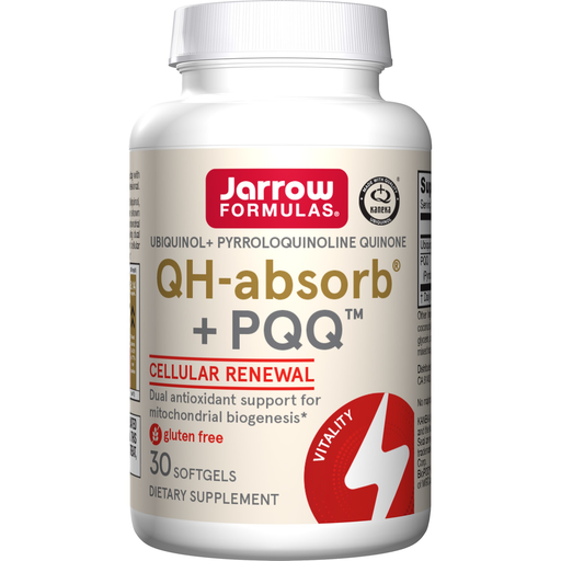 Jarrow Formulas, QH-absorb + PQQ 30 softgels