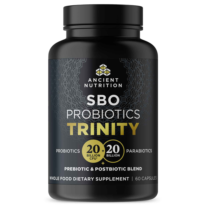 Ancient Nutrition, SBO Probiotic Trinity 60 capsules