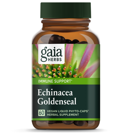 Gaia Herbs, Echinacea Goldenseal 60 liquid phyto-caps