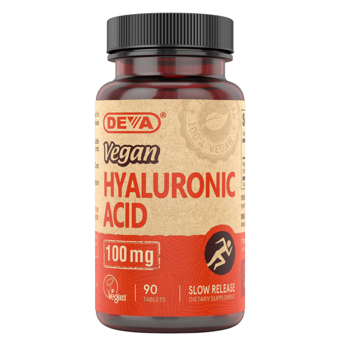 Vegan Hyaluronic Acid 100 mg 90 Tablets by Deva Nutrition