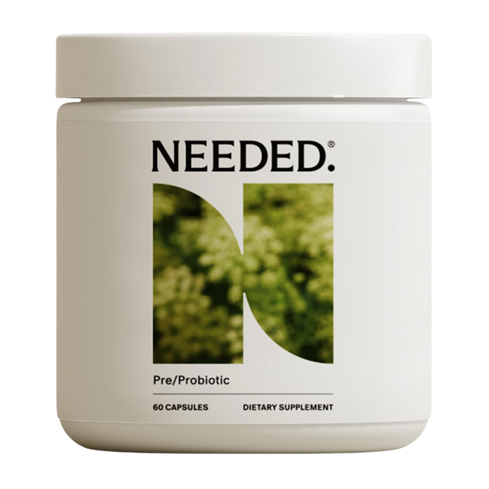 Prenatal Pre/Probiotic 60 capsules by Needed - front of bottle