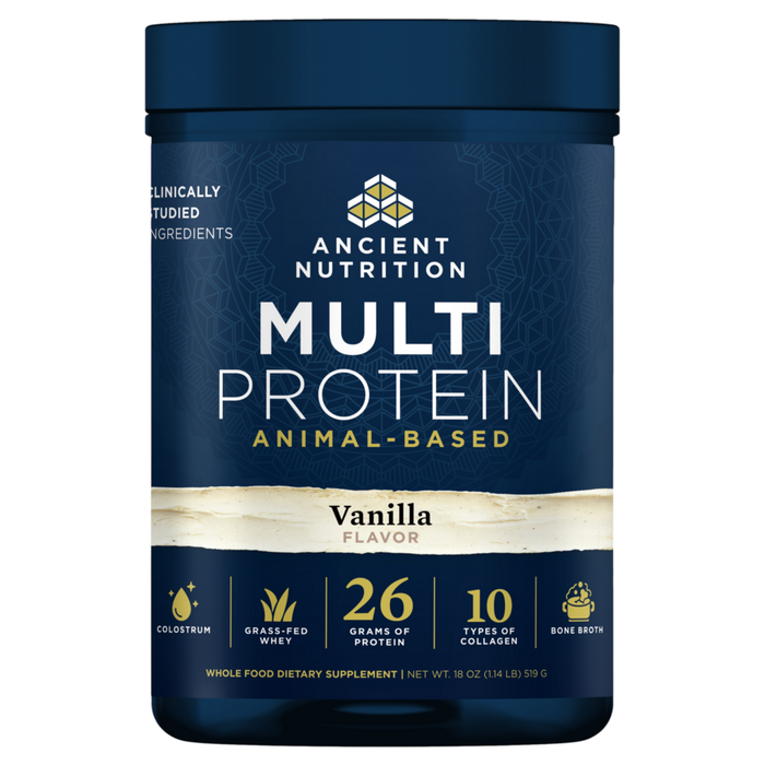 Ancient Nutrition, Multi Protein Animal-Based 15 servings Vanilla