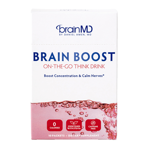 BrainMD, Brain Boost On-The-Go 10 packets