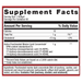 SPM Active One Daily 60 softgels Supplement Facts Label