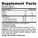Omega-3 60 softgels Supplement Facts Label