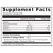 Creatine + Collagen + Electrolytes Lemon 30 servings Supplement Facts Label