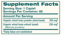 Organic Mucuna 60 Caplets by Himalaya Wellness
