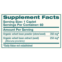 Organic Mucuna 60 Caplets by Himalaya Wellness