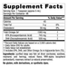 Omega-3 Lemon 16 fluid ounces Supplement Facts Label