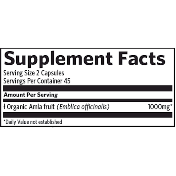 Amla 90 Capsules by Organic India