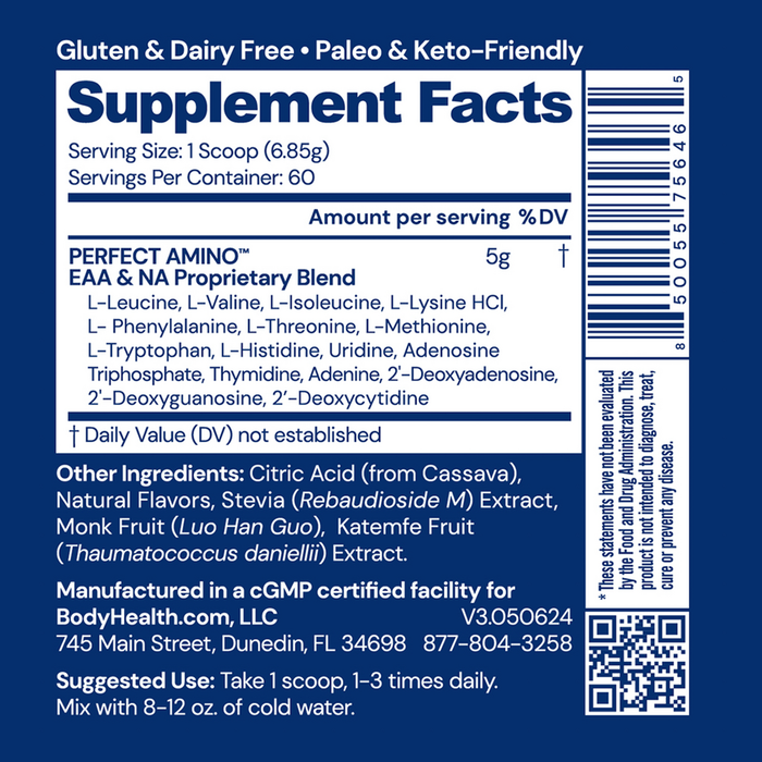 Perfect Amino Powder by BodyHealth