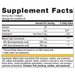 OmegaGenics Fish Oil EPA-DHA 500 mg 120 softgels Supplement Facts Label