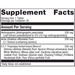 Andrographis Plus 30 tablets Supplement Facts Label