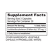 Plantadophilus 90 capsules Supplement Facts Label