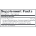 Curcumin PC with Meriva 60 caps Supplement Facts Label