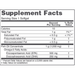 Ultra Omega 3-D 90 gels Supplement Facts Label