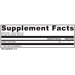 Creatine 450 g Supplement Facts Label