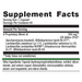 UltraFlora Spectrum Probiotic 60 capsules Supplement Facts Label