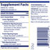 Lacto 30 capsules Supplement Facts Label