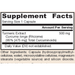 Curcumin 95 500 mg Supplement Facts Label