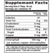 Liquid Chlorophyll Spearmint 16.23 fl oz Supplement Facts Label