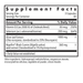 Immuno Thyroid CV 90 capsules Supplement Facts Label