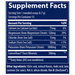 Keto Electrolyte Powder 13 oz Orange Supplement Facts Label