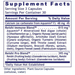Reishi Immune 90 capsules Supplement Facts Label
