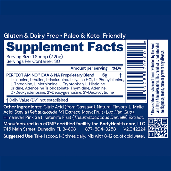 Perfect Amino Powder by BodyHealth