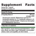 UltraFlora Spectrum Probiotic 30 capsules Supplement Facts Label