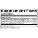 Organic India, Liver Kidney suppliment facts label