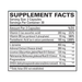 Adrenaplex 60 capsules Supplement Facts Label