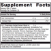 Serenagen 60 tablets Supplement Facts Label